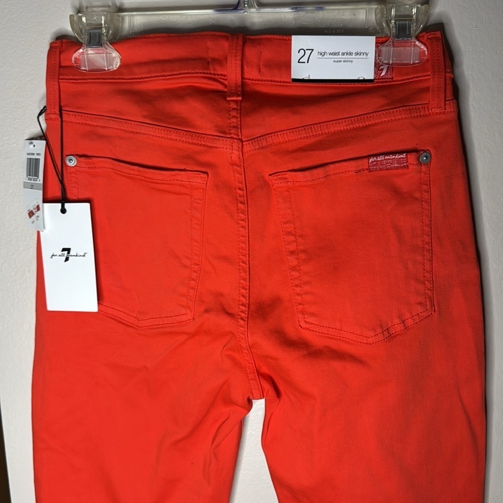 Red jeans